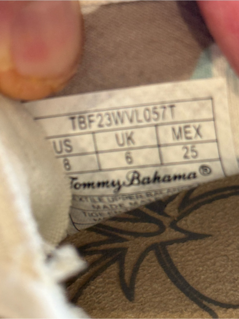 Tommy Bahama Striped Slip-On Espadrille in Cream and Tan - Picture 5 of 8